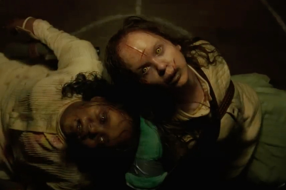 After two missing girls return showing signs of possession, Chris MacNeil (reprised by Ellen Burstyn) must confront her past in The Exorcist: Believer.