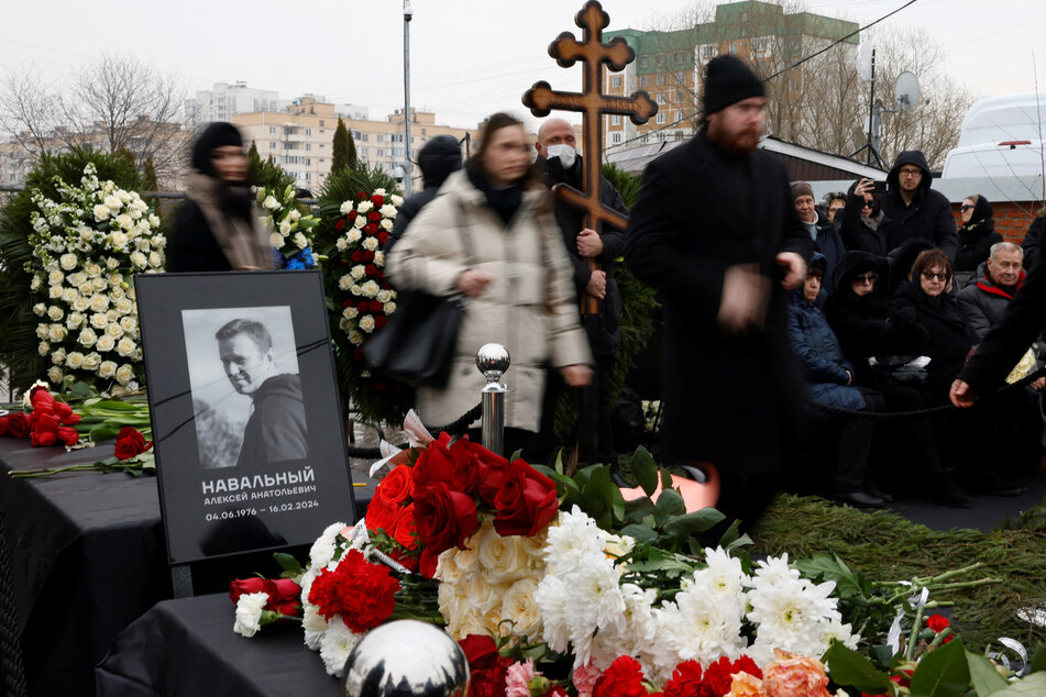 Russian authorities threatened people who planned to attend Navalny's funeral with possible arrest for holding "unauthorized" protests.