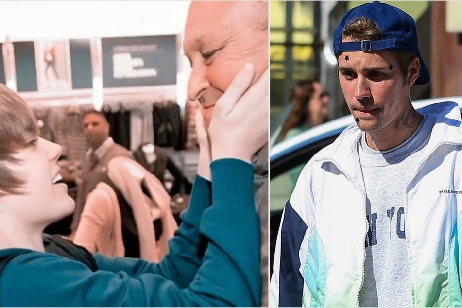 Justin Bieber honored his late maternal grandfather Bruce Dale with a somber Instagram tribute.