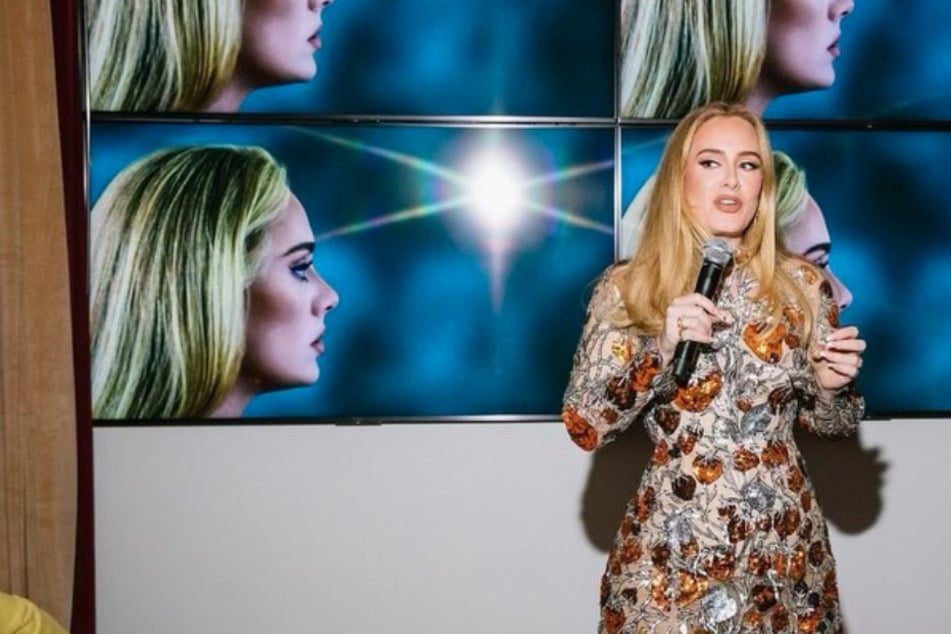 Adele at her One Night Only special.