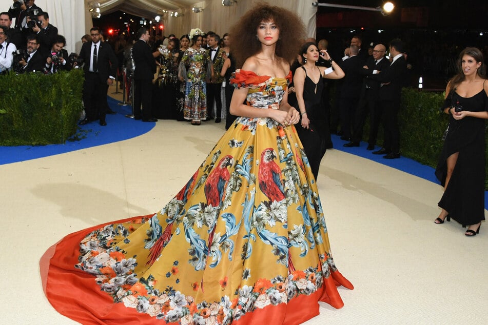 Zendaya donned Dolce & Gabbana at the 2017 Met Gala.