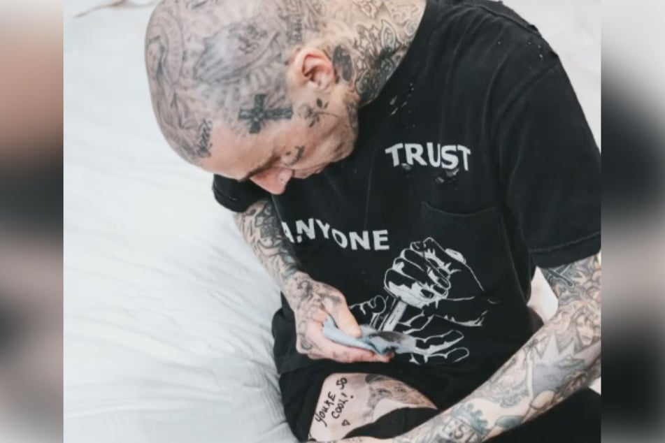 Travis got a new tattoo with a quote from True Romance, which is said to be Kourtney's favorite Quentin Tarantino movie.