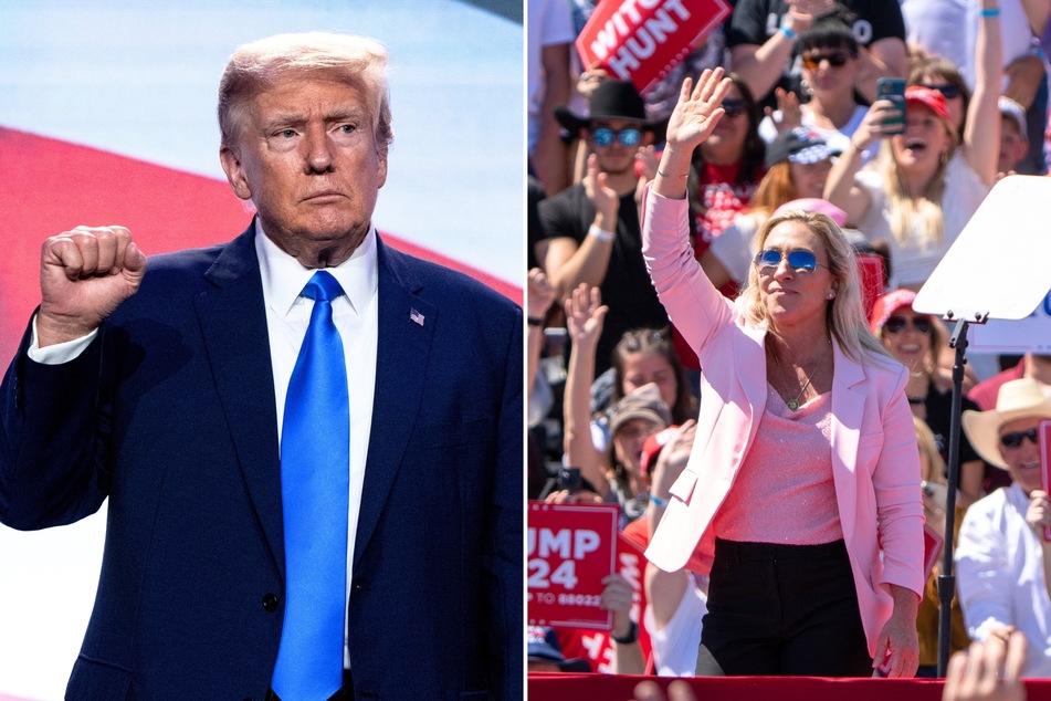 Congresswoman Marjorie Taylor Greene believes the only person who should replace ex-House Speaker Kevin McCarthy is former President Donald Trump.