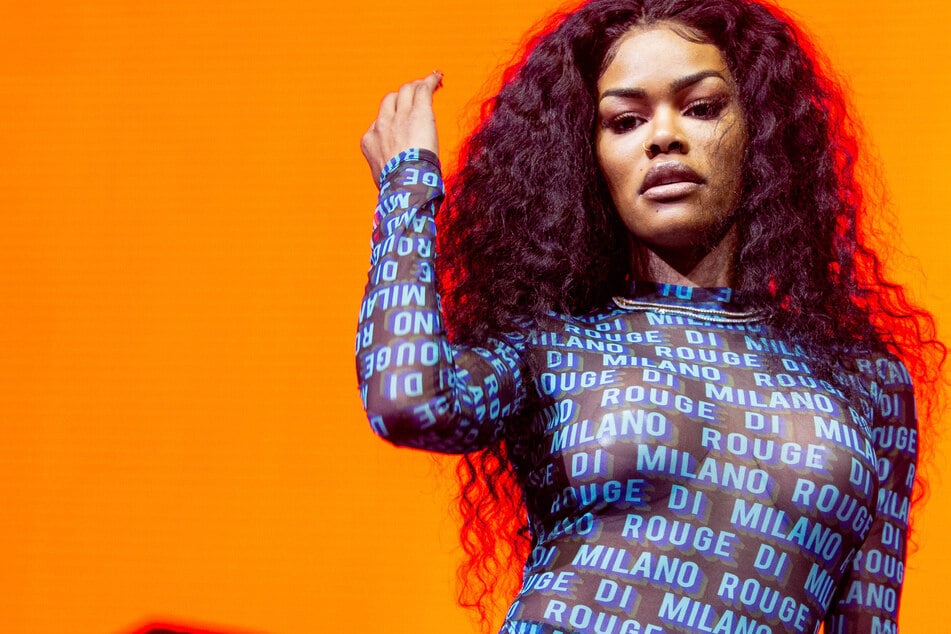 Teyana Taylor performing at the WGCI Summer Jam in 2019.