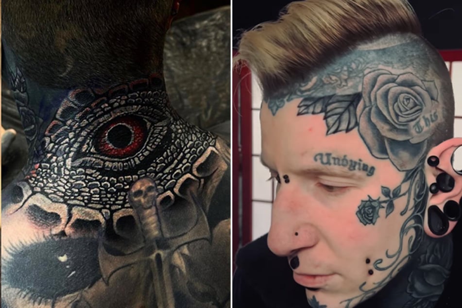 Remy had a few of his tattoos reworked, and showed them off on his Instagram.