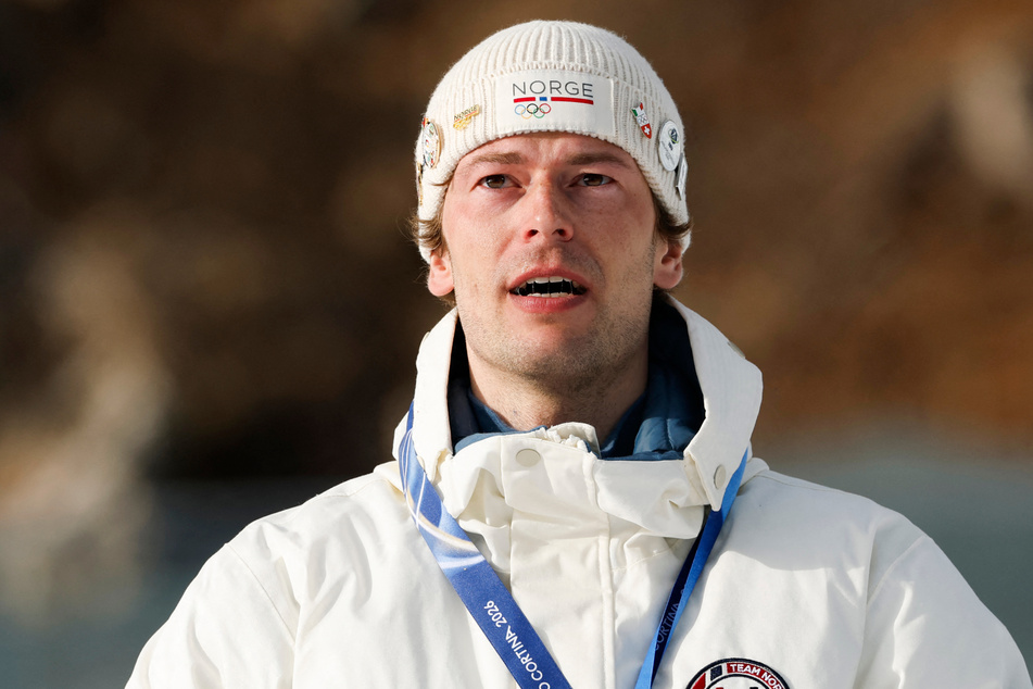 The emotional high of winning a bronze medal led biathlete Sturla Holm Laegreid to make a big admission: he cheated on the "love of his life."