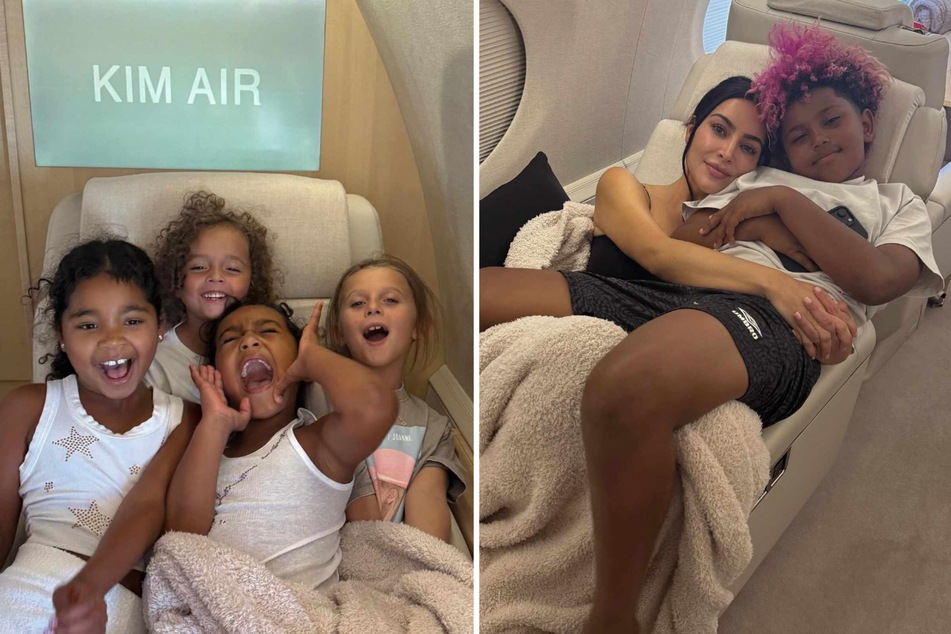 Kim Kardashian pulls off epic surprise on Saint and Chicago West: "Cabo forever!"