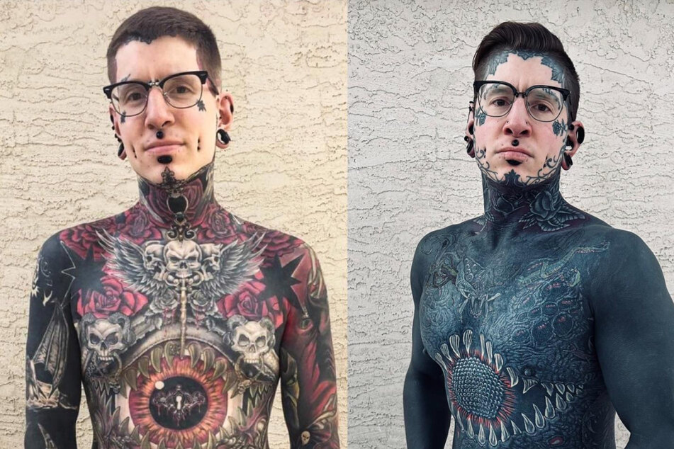 Remy is known for being candid about his radical tattoos and body modifications on social media.