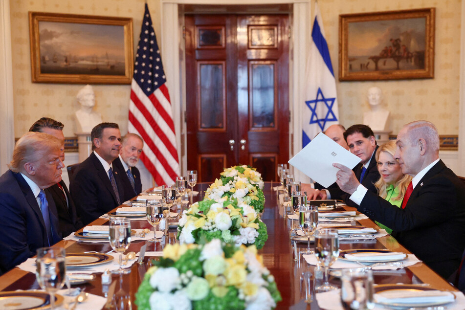 Netanyahu cozies up to Trump with Nobel Peace Prize nomination during White House visit