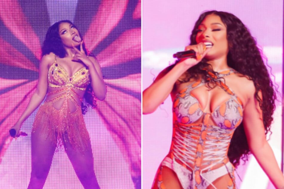 Megan Thee Stallion fights back tears in emotional moment at Tampa show