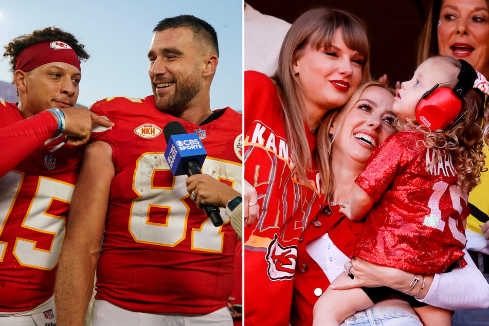 Did Travis Kelce gift Taylor Swift custom Chiefs "WAG" sneakers?