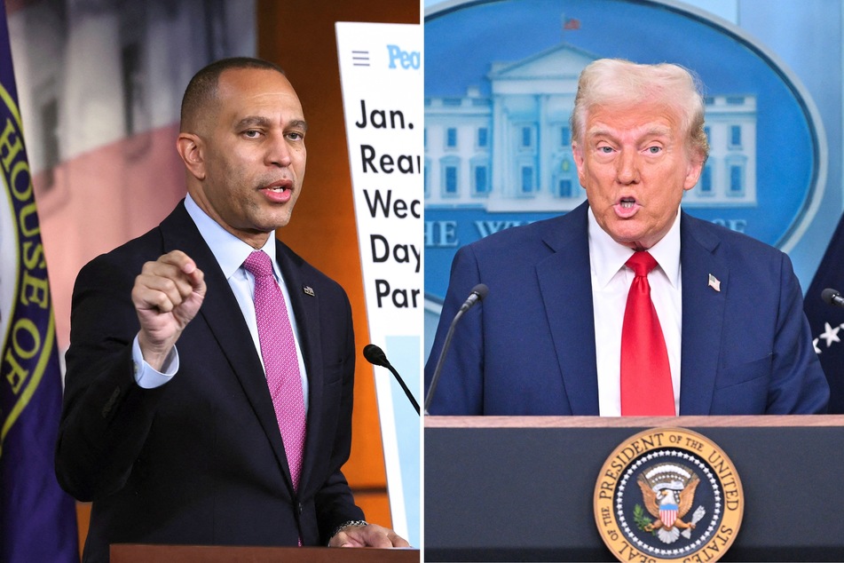 House Democrats strategize against Trump and vow to take fight "to the streets"