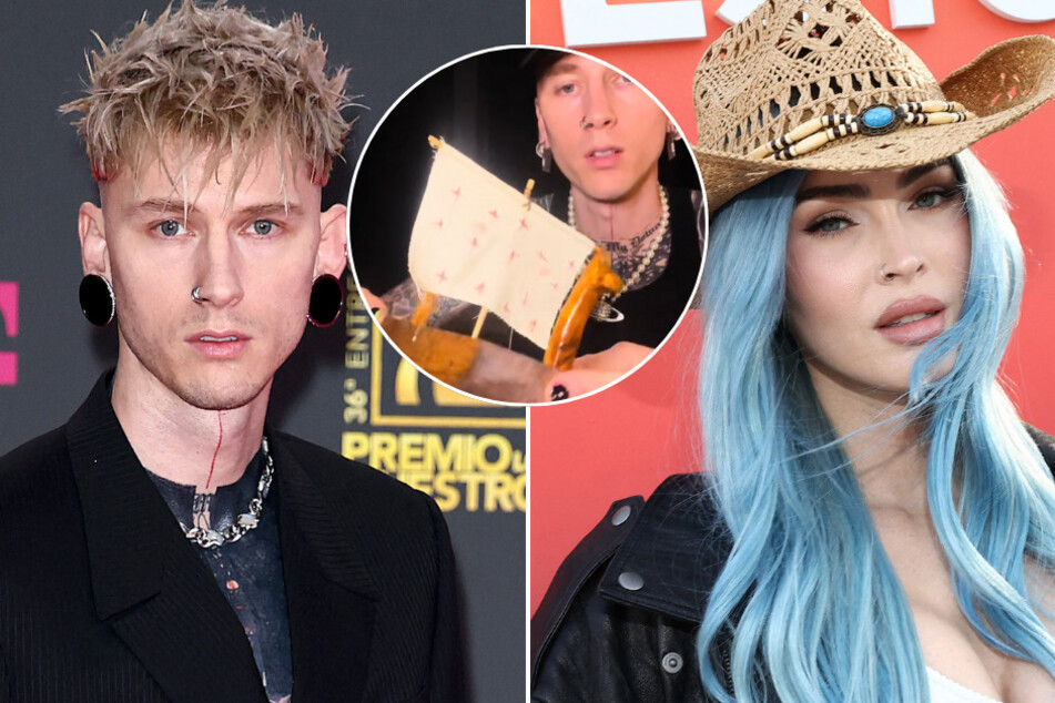 Megan Fox's ex-fiancé Machine Gun Kelly creates handmade masterpiece for unborn child