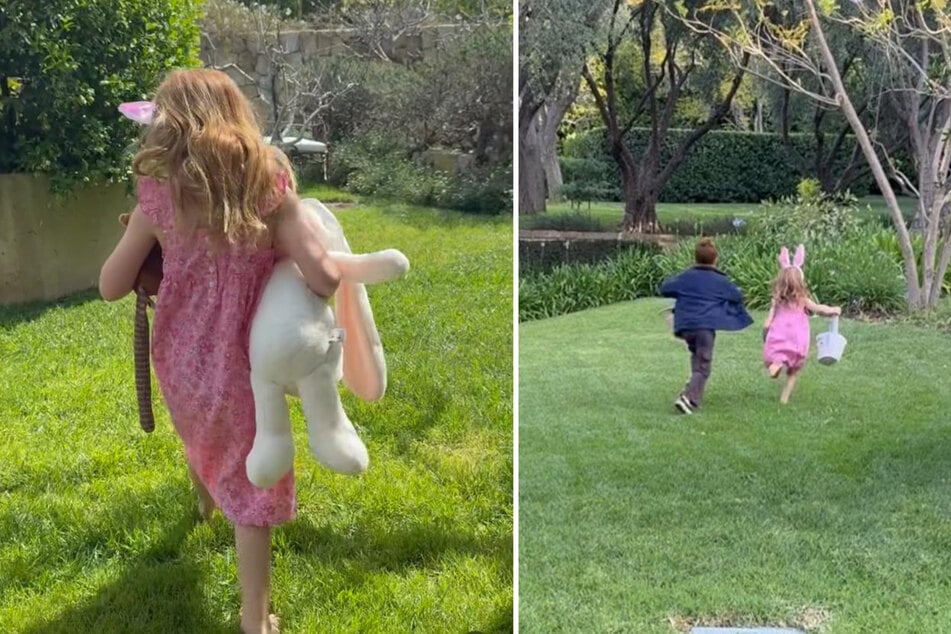 Princess Lilibet and Prince Archie celebrate Easter together with their family.