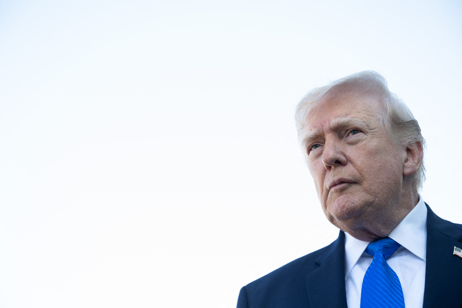 President Donald Trump expressed support for allowing US Immigration and Customs Enforcement officers to continue wearing masks.