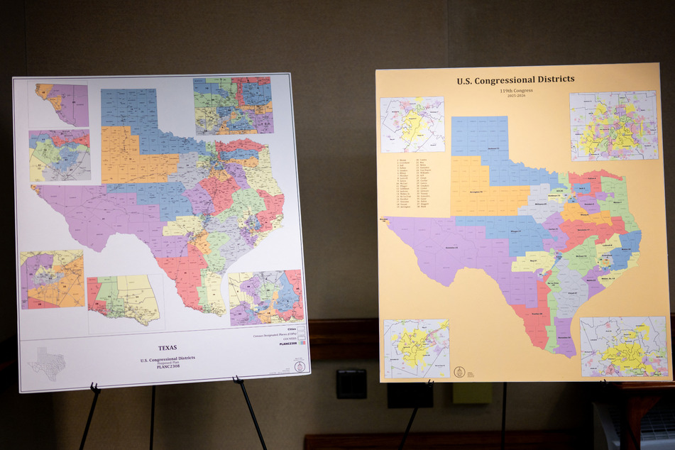 The Texas state senate voted along party lines to pass the controversial new electoral map on Saturday morning.