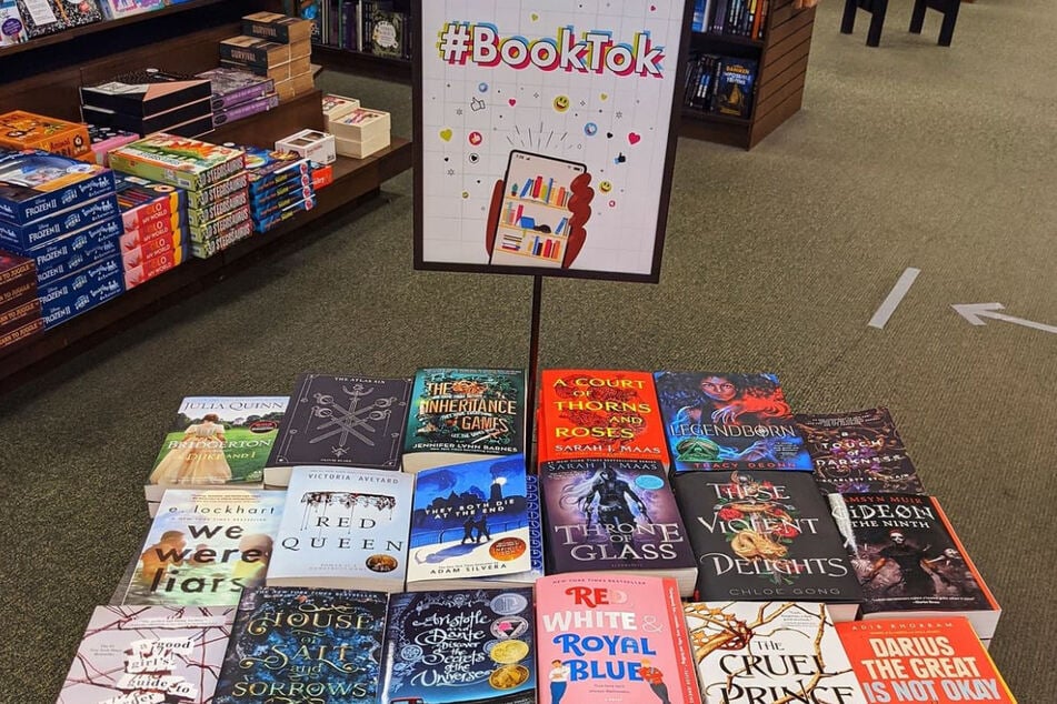 BookTok's recommendations have hit the top of bestseller lists, leading many bookshops to highlight these titles with in-store displays.