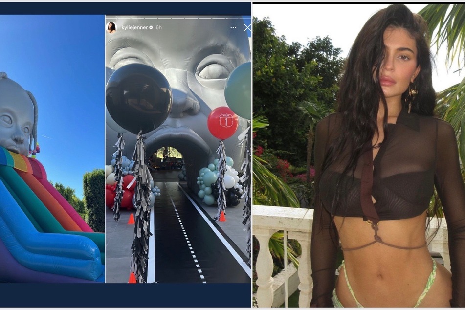 Was Kylie Jenner's (r) AstroWorld-themed birthday bash for his kids in poor taste?