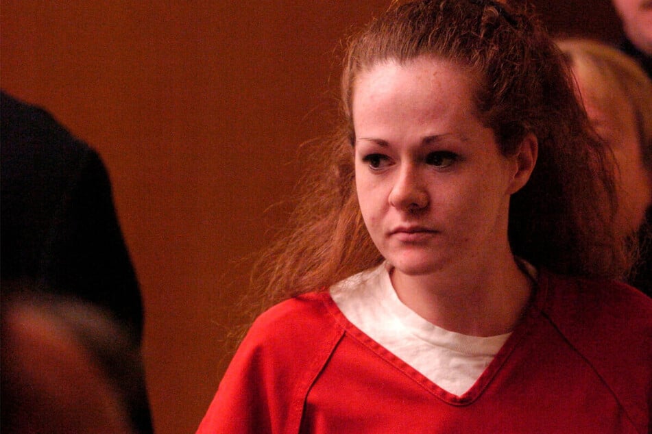 Christa Pike at Knox County Criminal Court on December 4, 2007. A media witness with the Associated Press said that Pike could be "heard loudly snoring." 