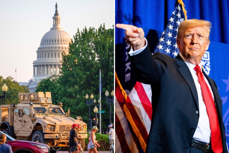 Trump orders three MAGA governors to send National Guard troops in DC takeover escalation