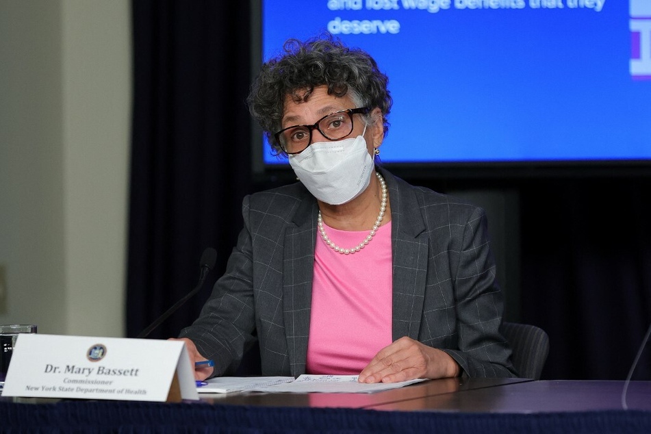 New York Health Department Commissioner Dr. Mary Bassett said the polio vaccine is "safe and effective."