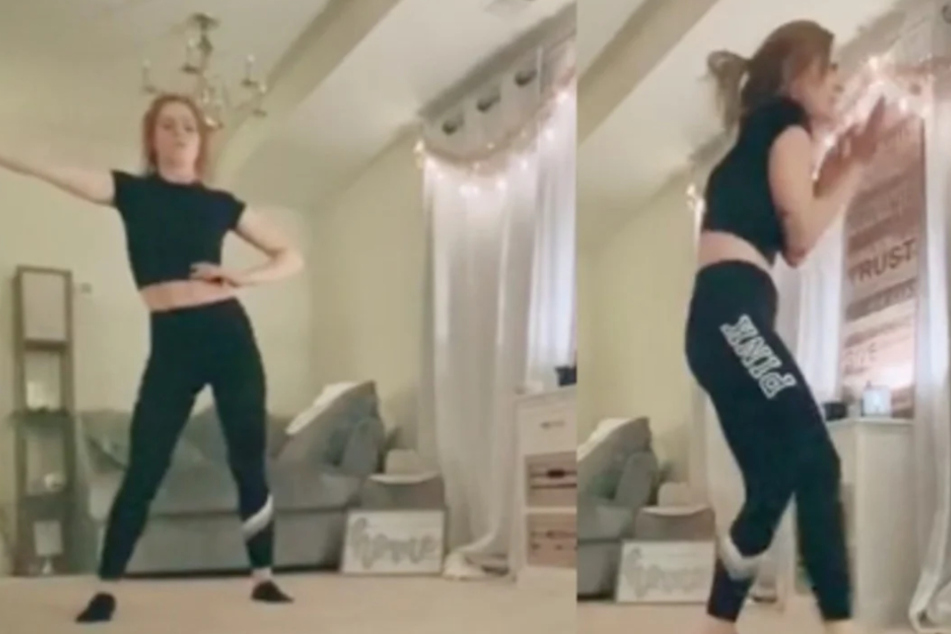 TikTok dance video interrupted by terrifying home invasion