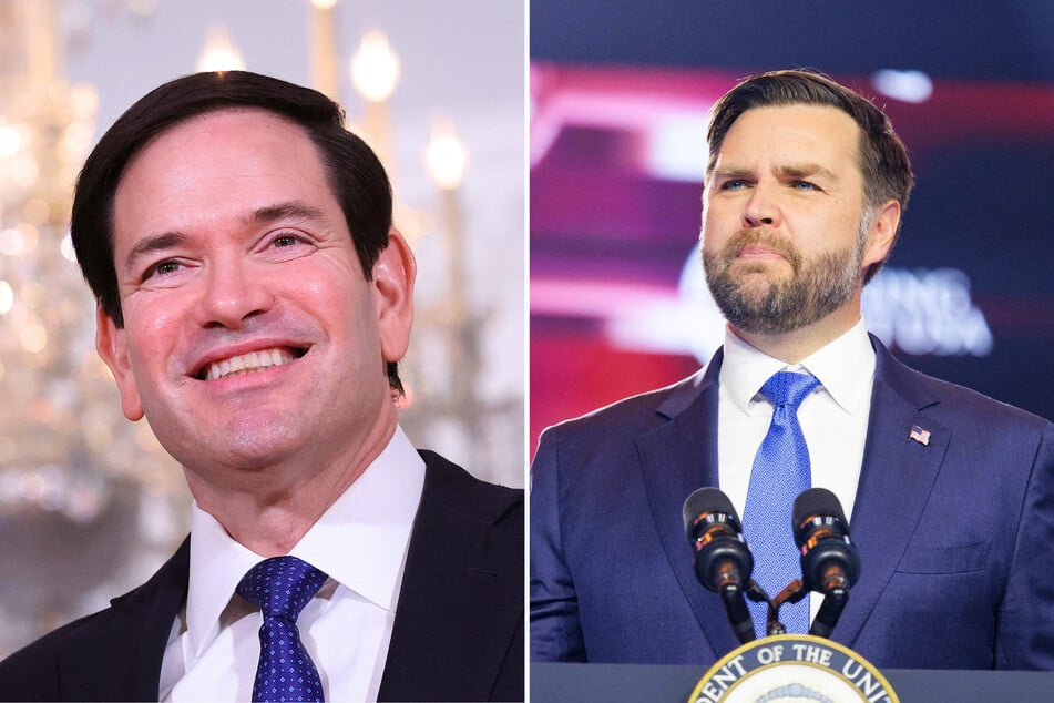 The White House has announced that JD Vance (r.) and Marco Rubio (r.) will attend the opening ceremony of the Winter Olympics without President Donald Trump.
