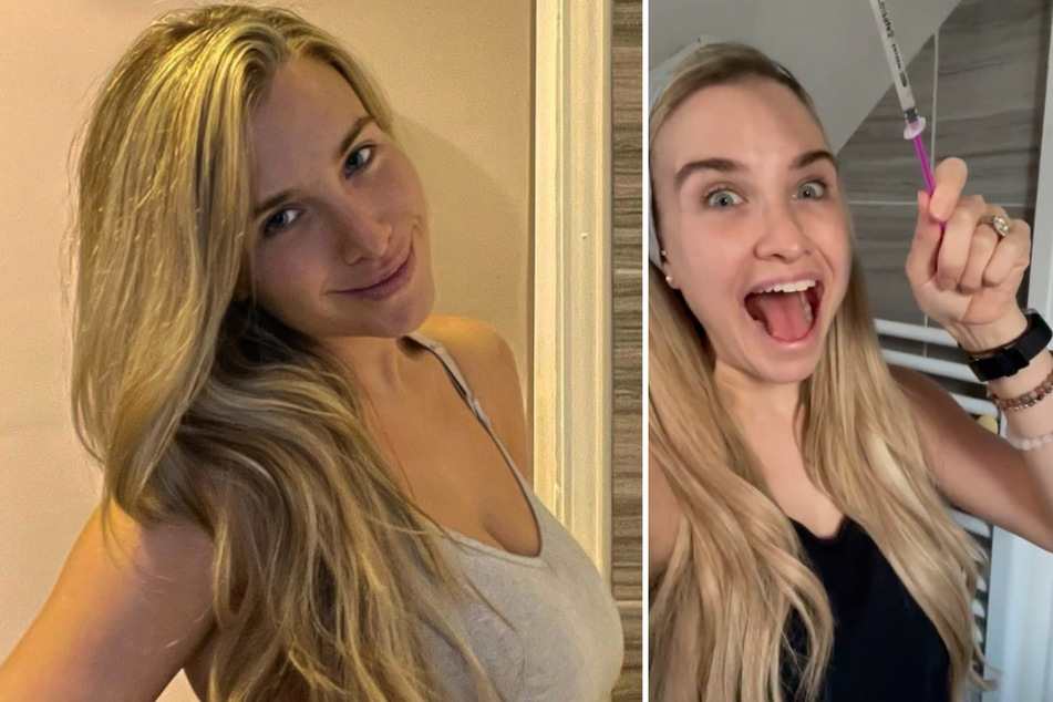 Influencer uses a very special ingredient to get glowing skin!