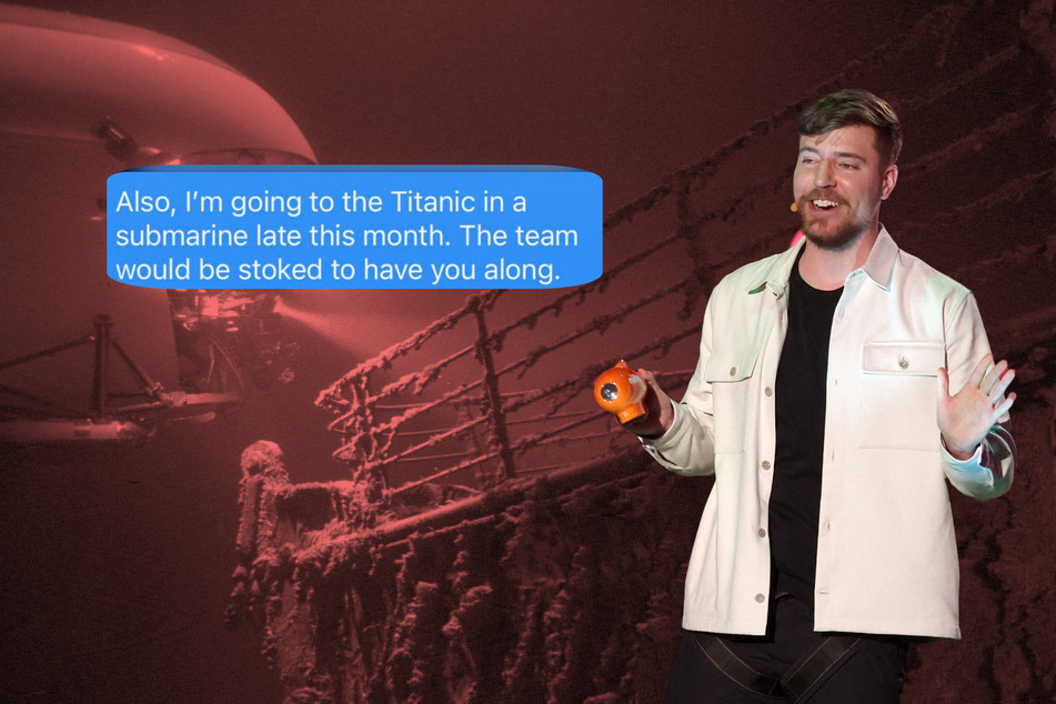 Did MrBeast lie about his Titan submersible trip invitation?