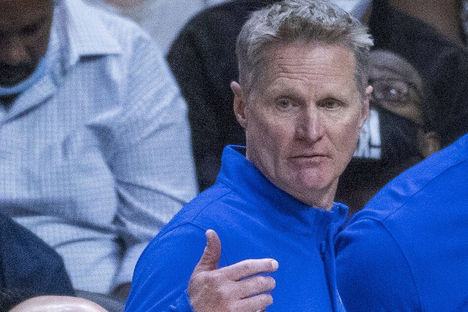 Head coach Steve Kerr of the Golden State Warriors.