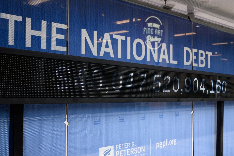 The US national debt has now surpassed $40 trillion.