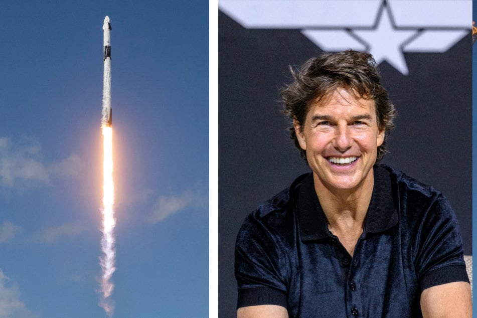 Tom Cruise is apparently ready for blast-off!