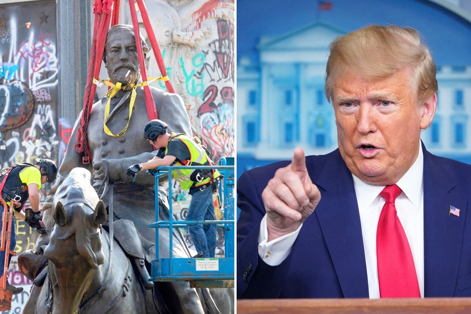 President Donald Trump recently told his administration to restore monuments that were previously removed due to their historical controversy.