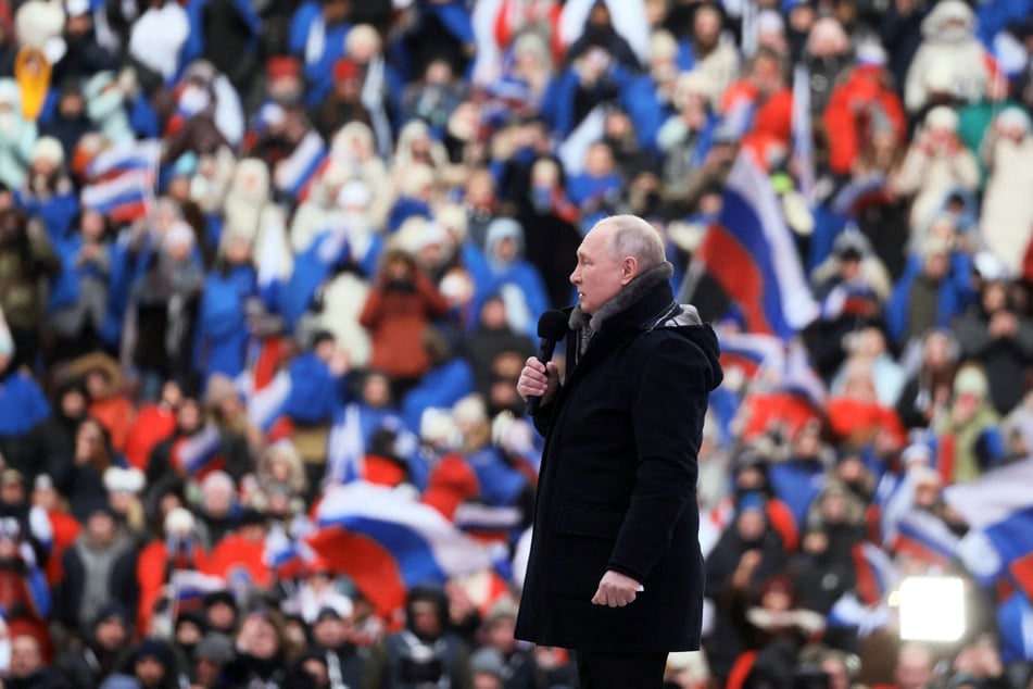 Russian President Vladimir Putin vowed on Thursday to continue developing the country's nuclear forces.