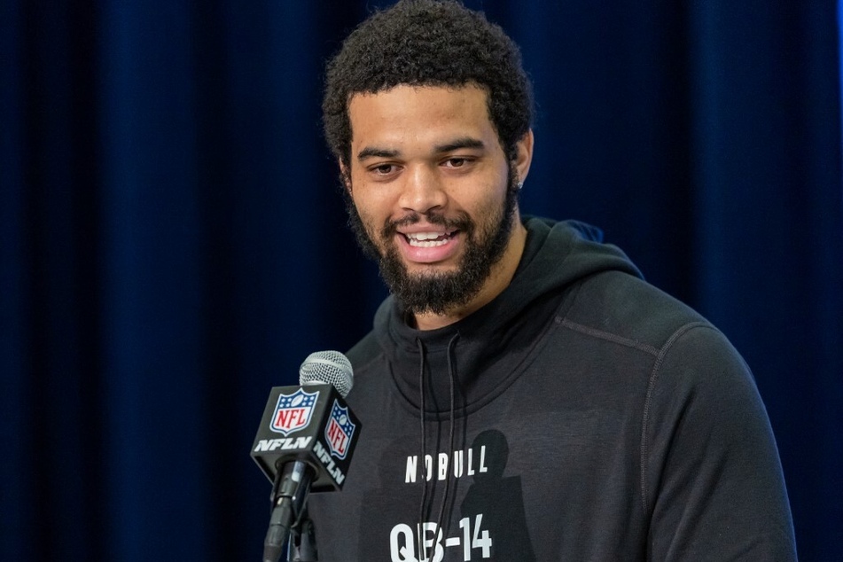 If the Chicago Bears draft Caleb Williams (pictured) with Justin Fields already on the roster as a starter, it's sure to add an intriguing dynamic to the locker room!