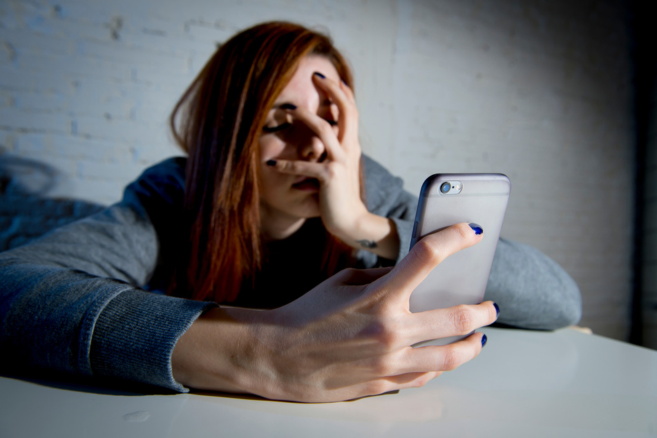 Lorna Klefsass saw the negative impact social media had on her teenage daughter and decided to take action to protect her son. (stock image)