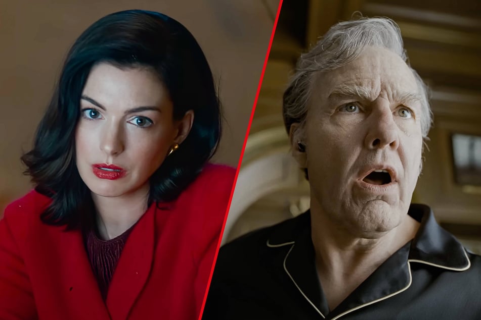 Verity, starring Anne Hathaway (l.), took the top spot at the box office as Tom Cruise's black comedy Digger suffered a brutal fourth-place opening.