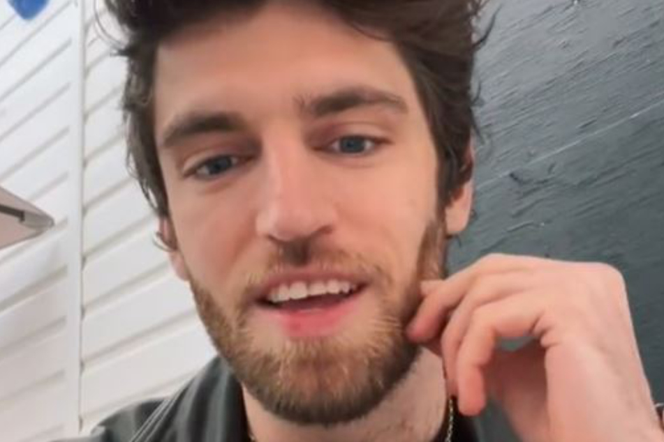 TikTok user Pea Kay couldn't believe his eyes as he showed up to his first date.