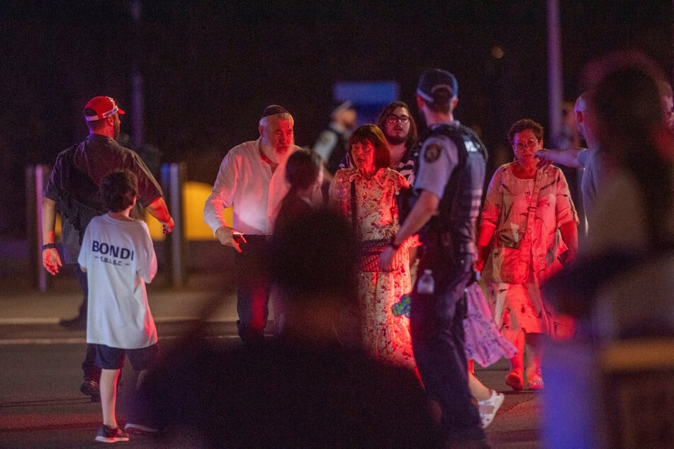 Police believe the attack targeted a Jewish event celebrating the start of Hanukah.