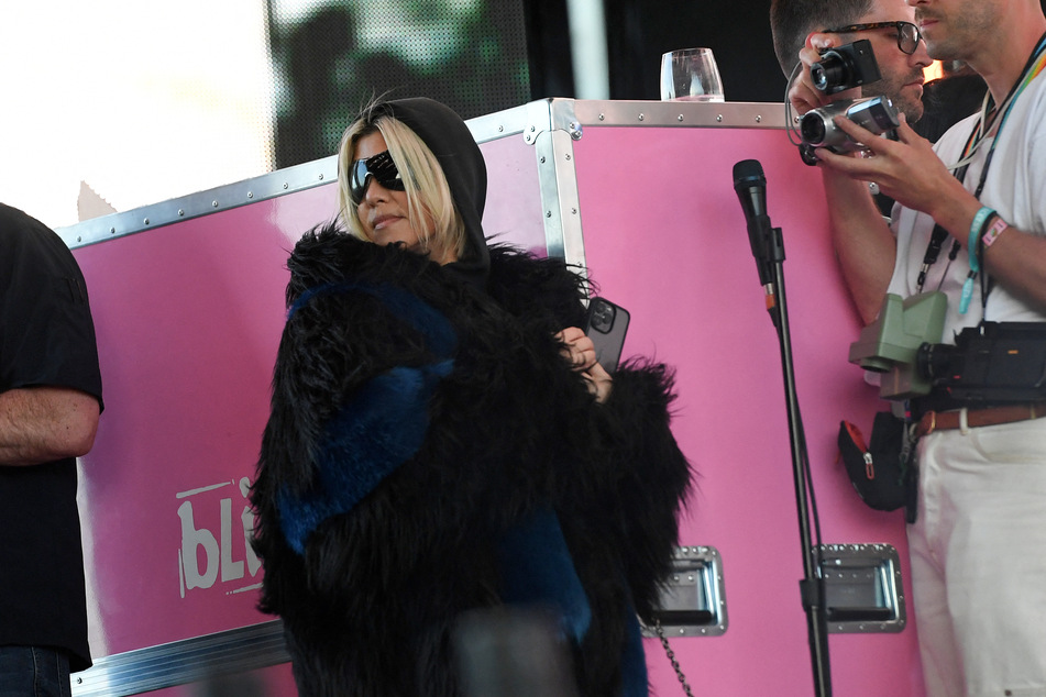 Kourtney Kardashian was a rockstar dream at Coachella over the weekend.