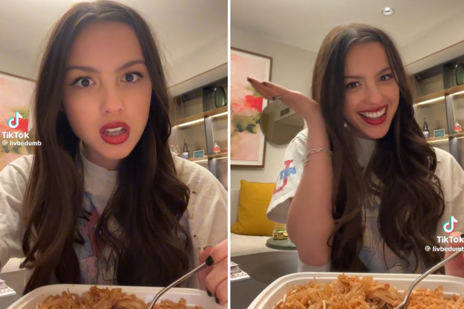 Olivia Rodrigo lip-synced to her latest hit, obsessed, in a viral TikTok shared on Thursday.