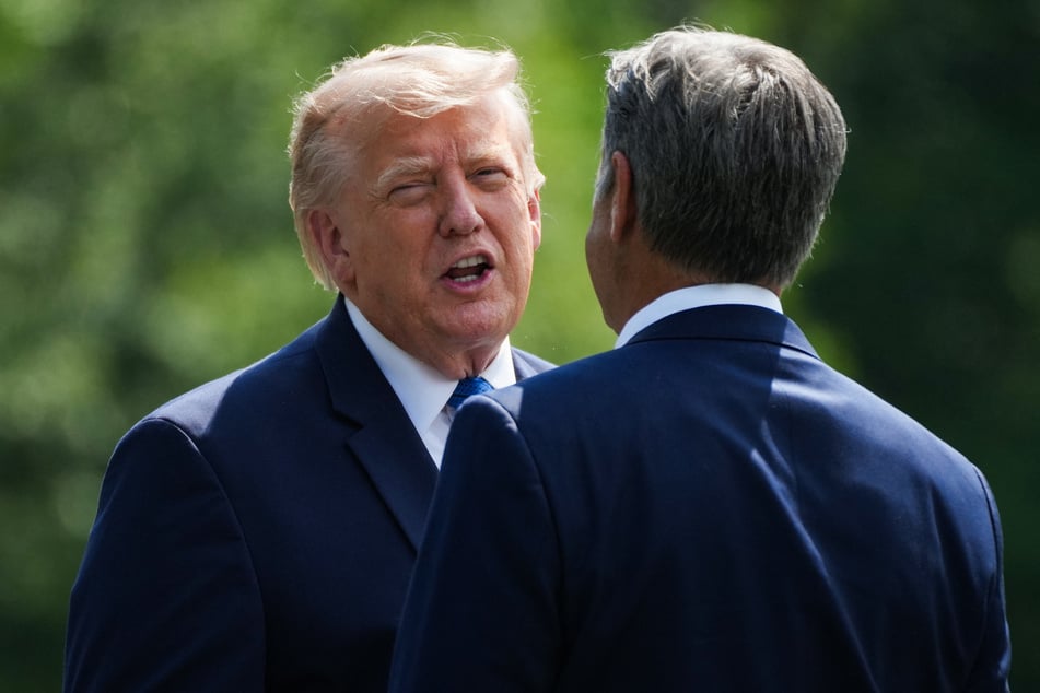 President Donald Trump described CIA Director John Ratcliffe's talks in Russia as "semi-routine."