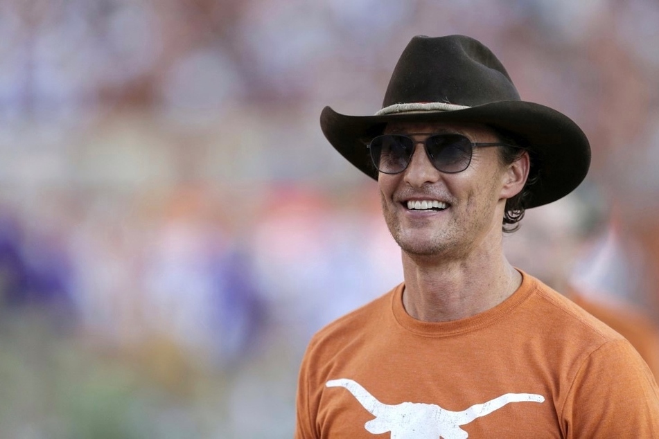 Matthew McConaughey gives Texas Longhorns a boost ahead of Alabama clash