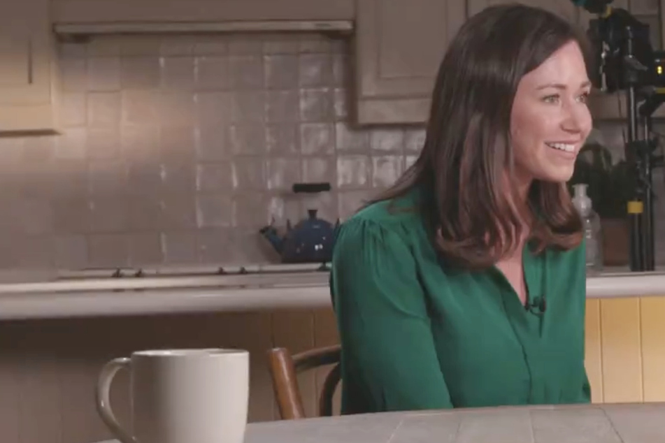 Britt's delivery, as well as the setting of her response, was widely mocked on the internet.