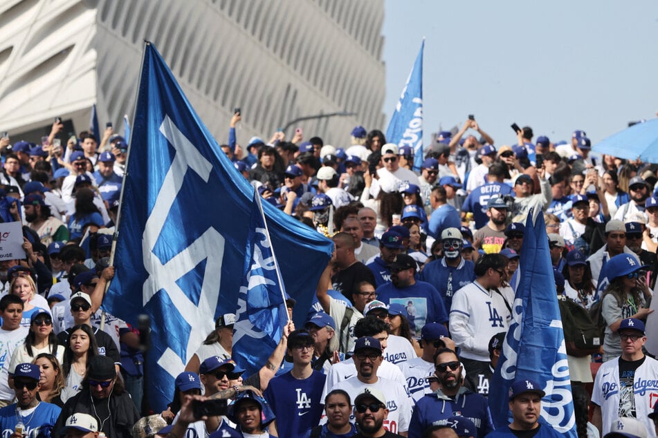 Los Angeles Dodgers fans hail second-straight World Series win with massive parade