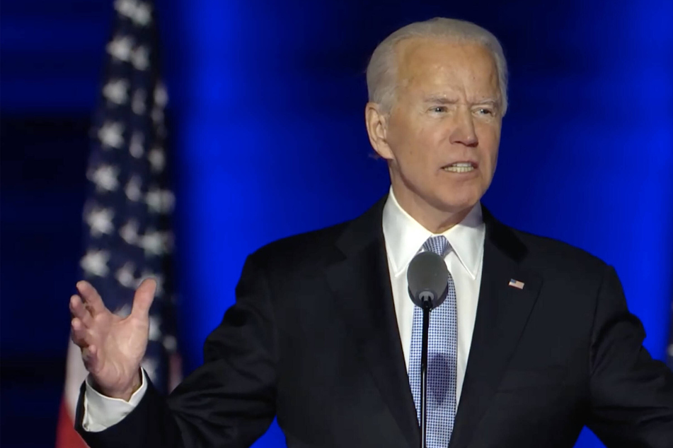 "We are not enemies. We are Americans": Biden strikes conciliatory tone in victory speech