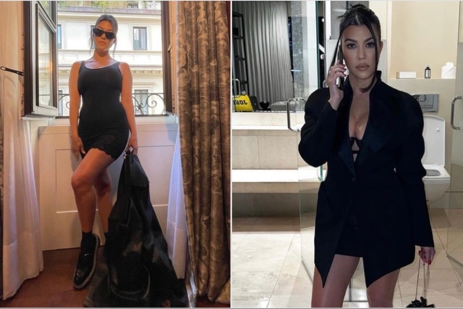 Kourtney Kardashian has officially added "Barker" to her moniker.