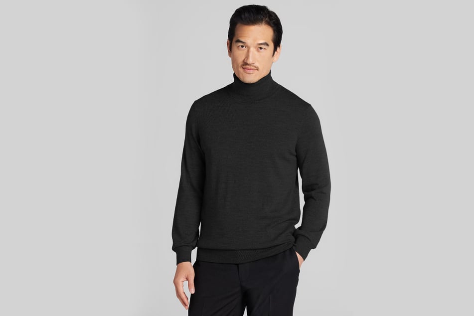 Awearness Kenneth Cole Merino Wool Blend Turtleneck Sweater