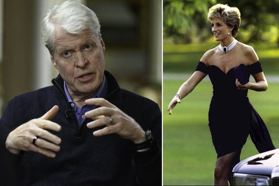 Charles Spencer (l.) has penned a new memoir about his late sister, Princess Diana (r.), including explosive claims about King Charles III (not pictured).