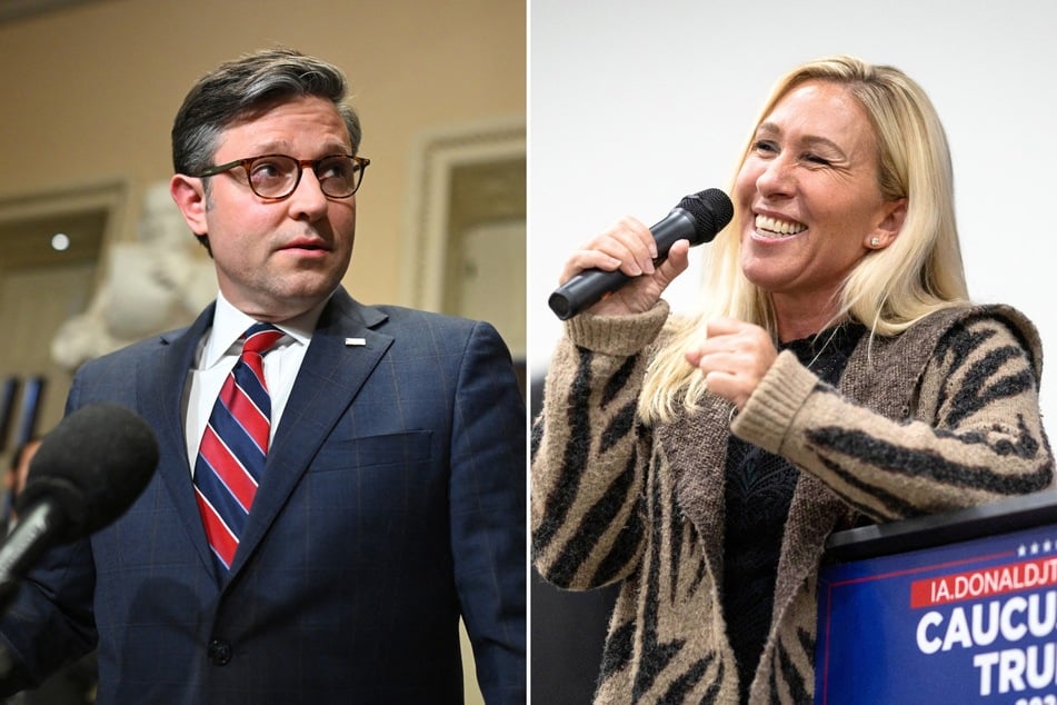Representative Marjorie Taylor Greene has threatened to lead an effort to vote out House Speaker Mike Johnson if her demands on the funding deal aren't met.